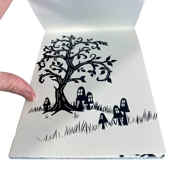 Crafters Companion Enchanted Forest 5 inch x 7 inch Resist Paper Pad 6 Designs - Picture 5 of 5